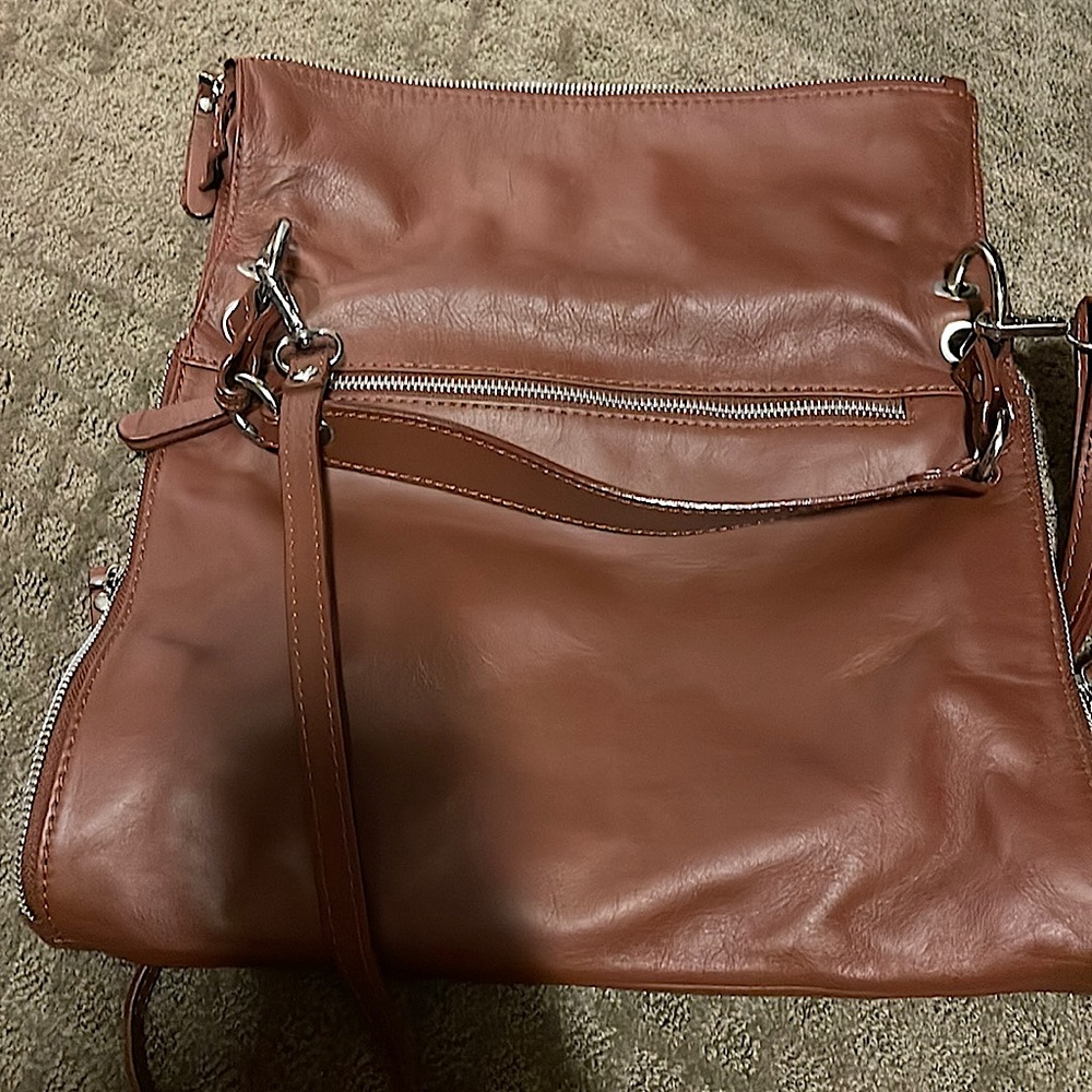 Italian Leather Crossbody Bag